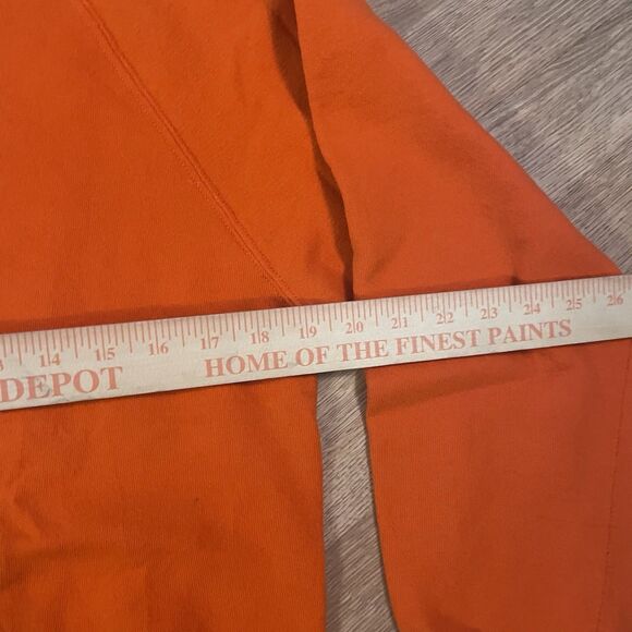 Vintage 90s JERZEES USA MADE Sweater Orange Size large - Picture 7 of 7